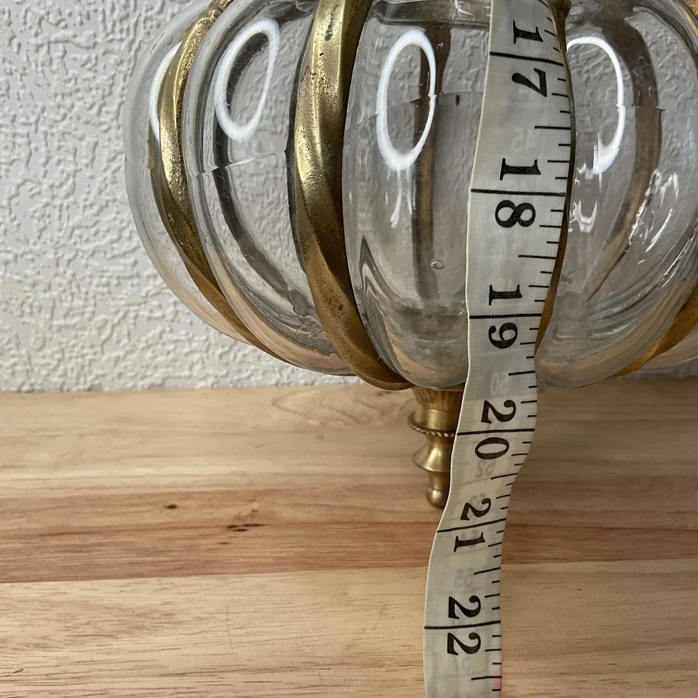 Vintage Large Oil / Candle Hanging Swag Lamp? ‎ with Unique Rare Heavy